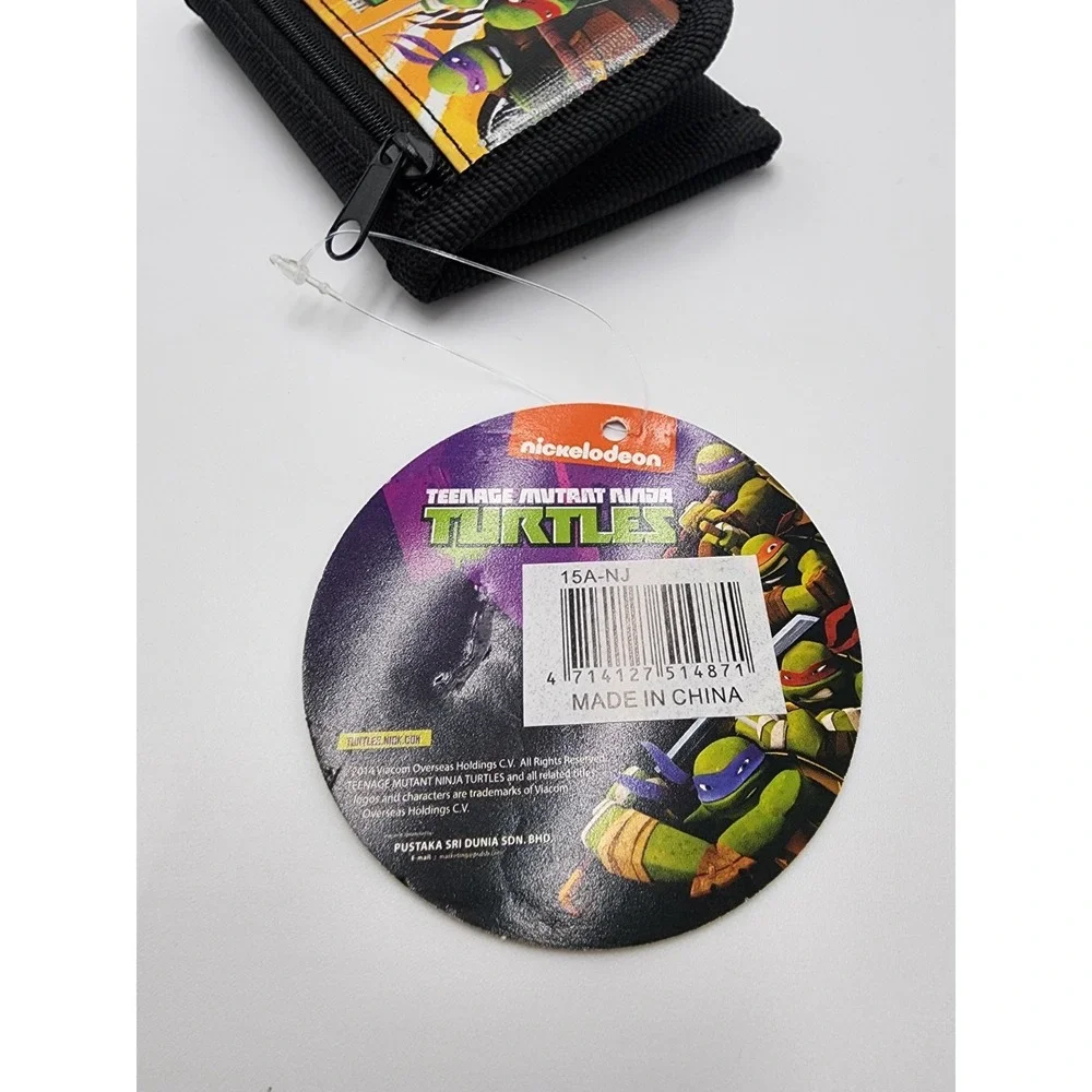 Teenage‎ Mutant Ninja Turtlesi Bi-Fold Wallet in Tin Case NEW!
